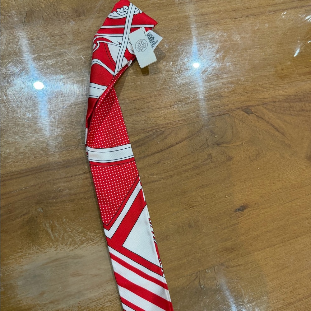 Hermes Twilly Washington S Carriage Red/white/black